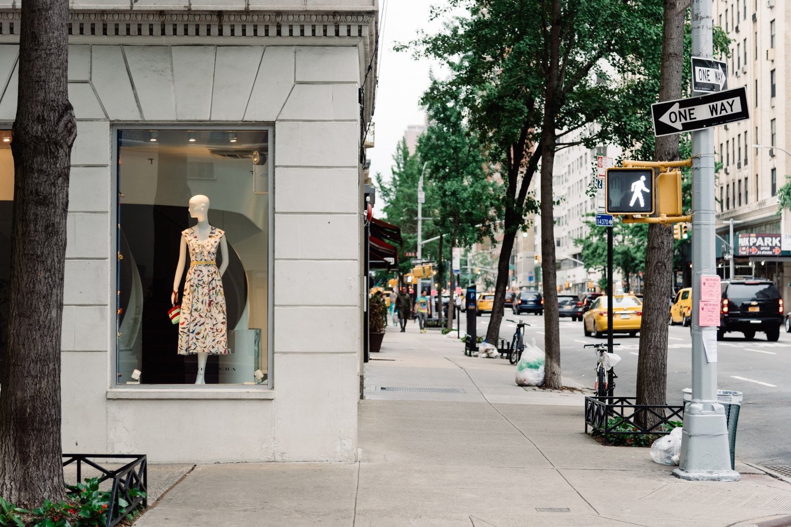 Luxury shop in Madison Avenue in Upper East Side of Manhattan